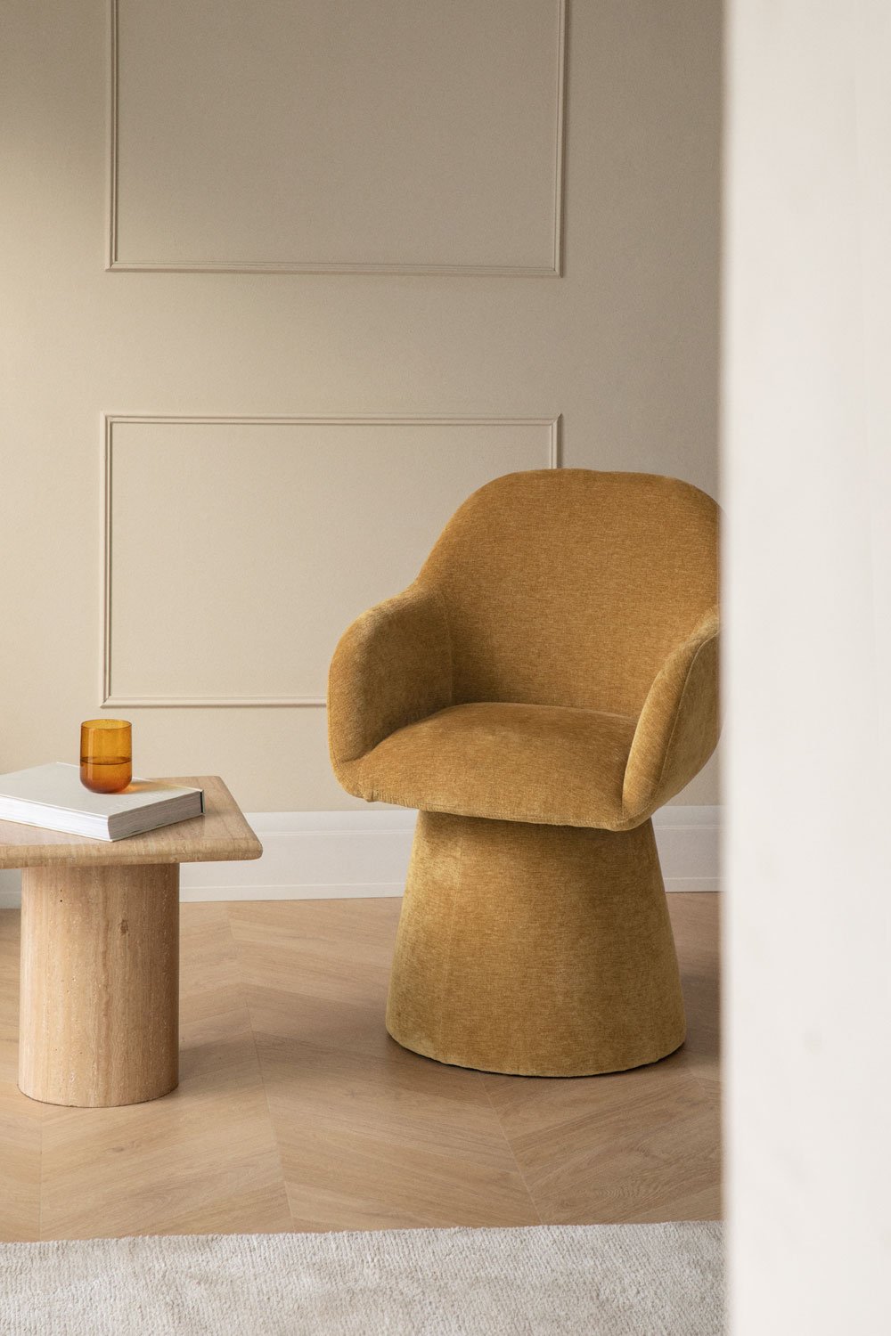 Pack de 2 cadeirões giratórios Erica, imagem de galeria 1