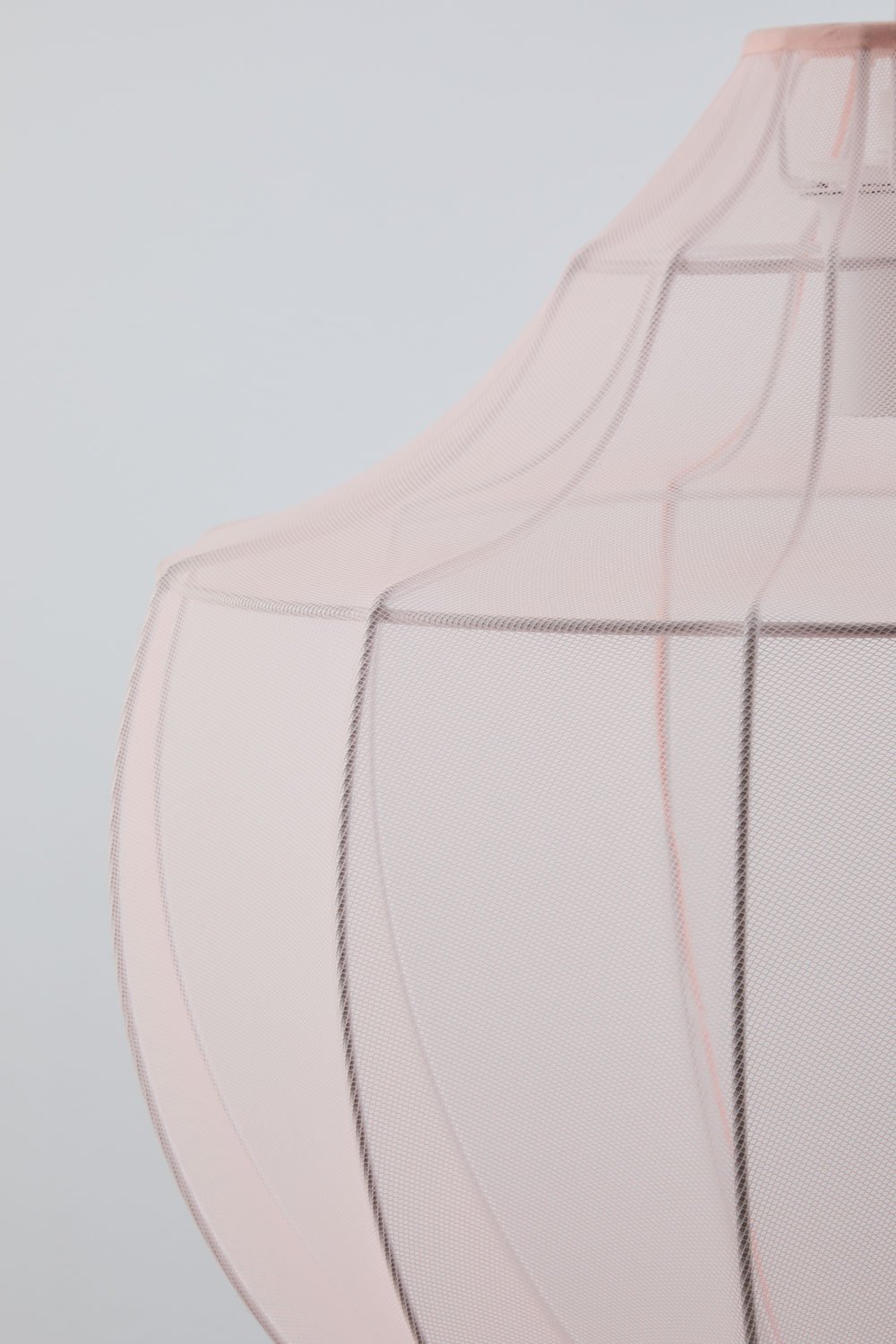 Lâmpada de teto suspensa em metal e tecido Adaya, imagem de galeria 6