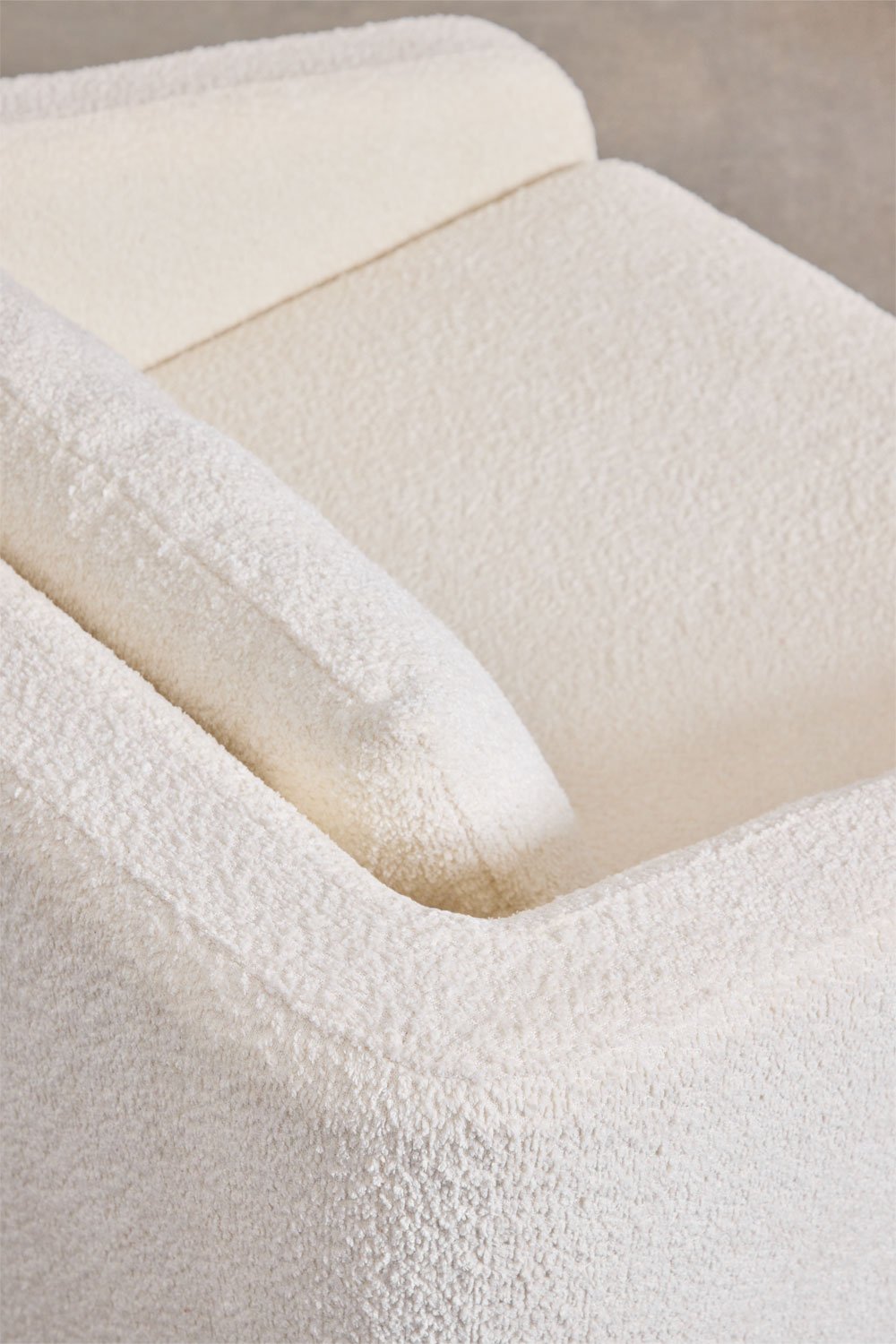 Poltrona-cama em tecido bouclé Dalila, imagem de galeria 9