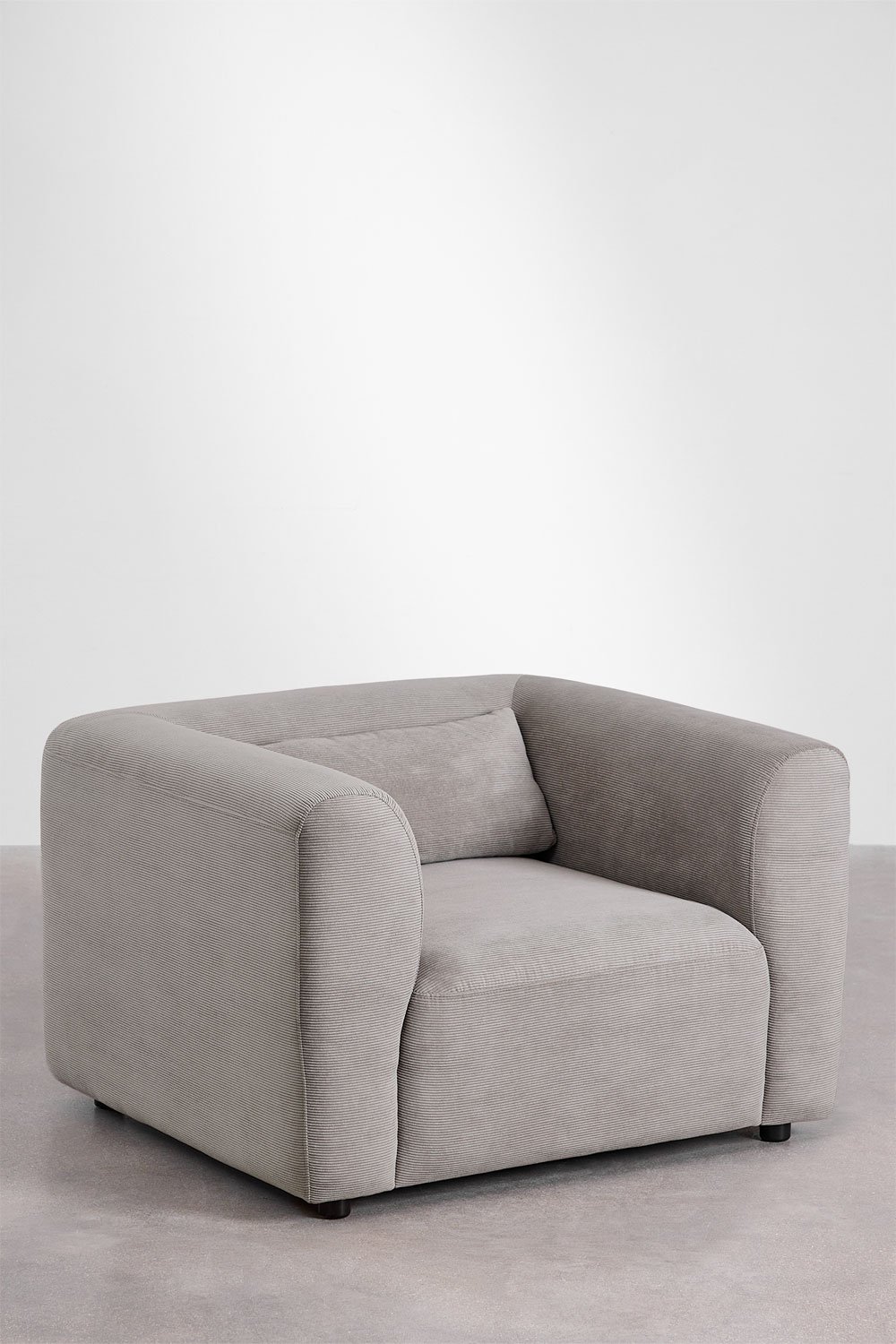 Conjunto de sala com poltrona e pufe Fogler, imagem de galeria 4