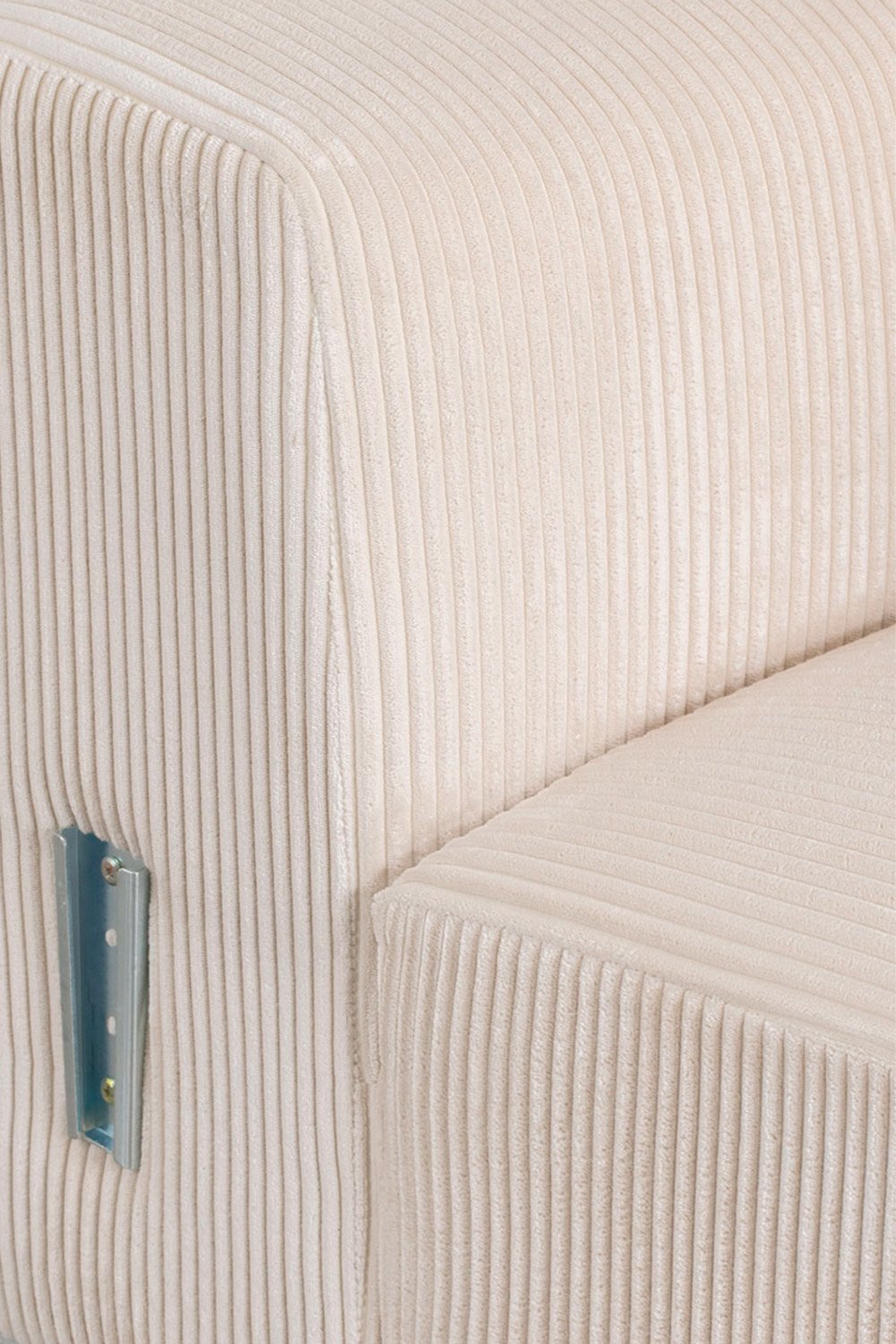 Módulo de canto direito 115x113 cm com apoio de braço alto para sofá modular Bruna, imagem de galeria 2