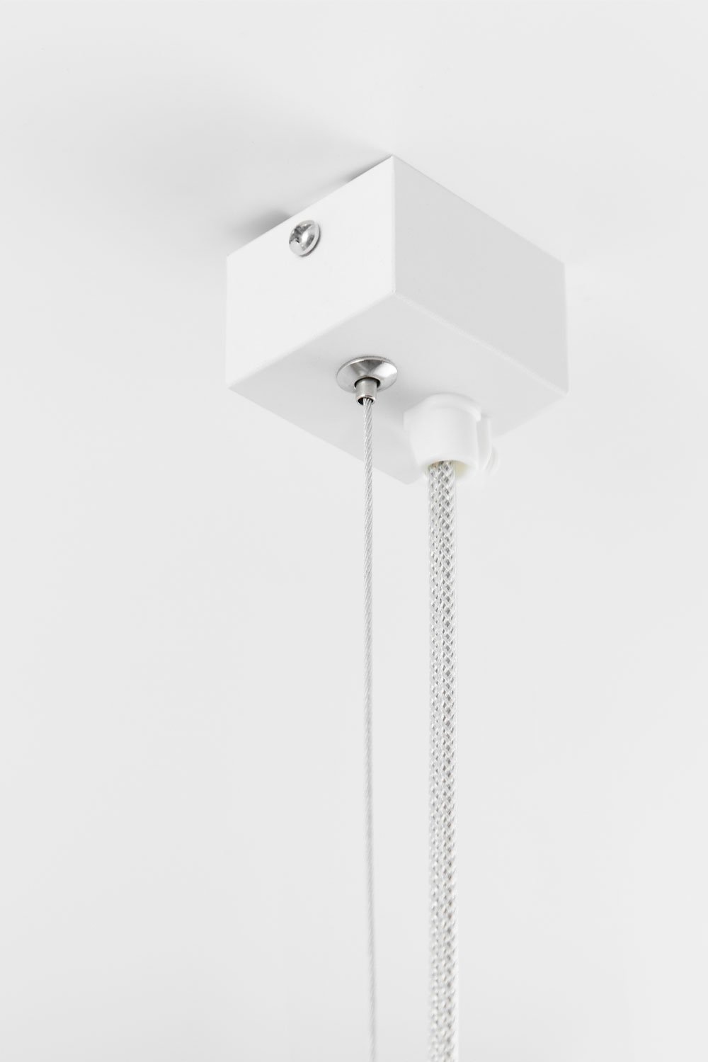 Lâmpada de teto suspensa linear LED 120 cm em alumínio Jiva, imagem de galeria 5