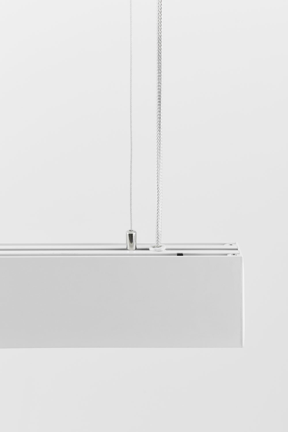 Lâmpada de teto suspensa linear LED em alumínio Eunoia, imagem de galeria 4
