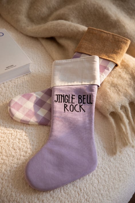 Conjunto de 2 meias de Natal Twinkle