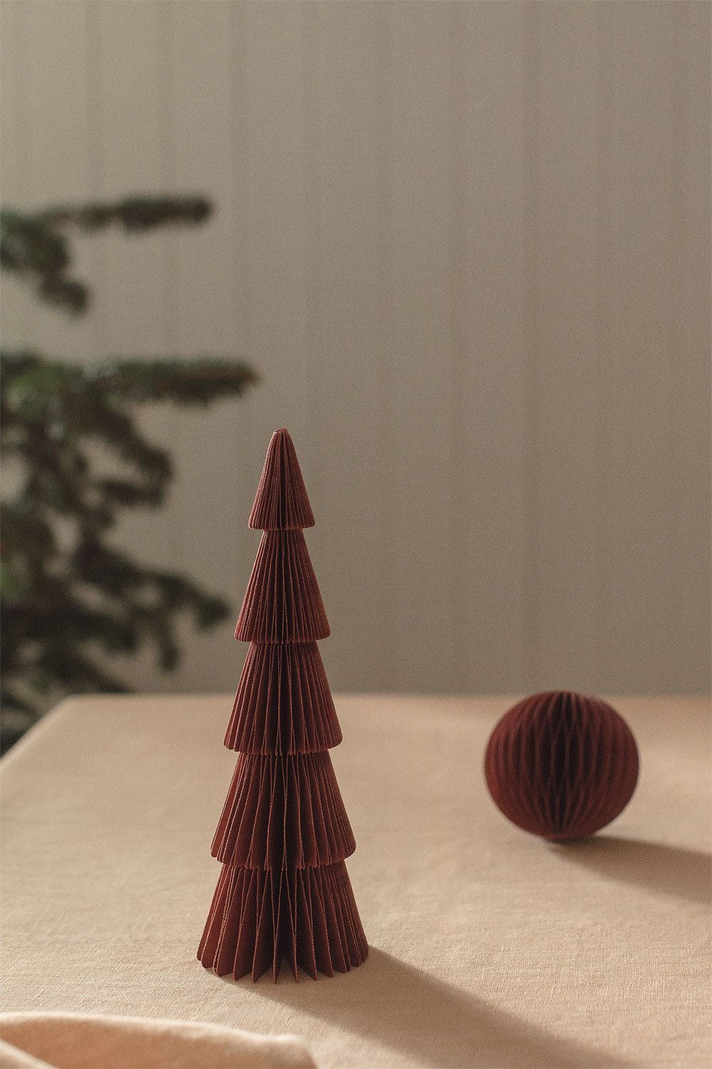 Pack de 2 árvores de Natal em papel Jesper, imagem de galeria 1