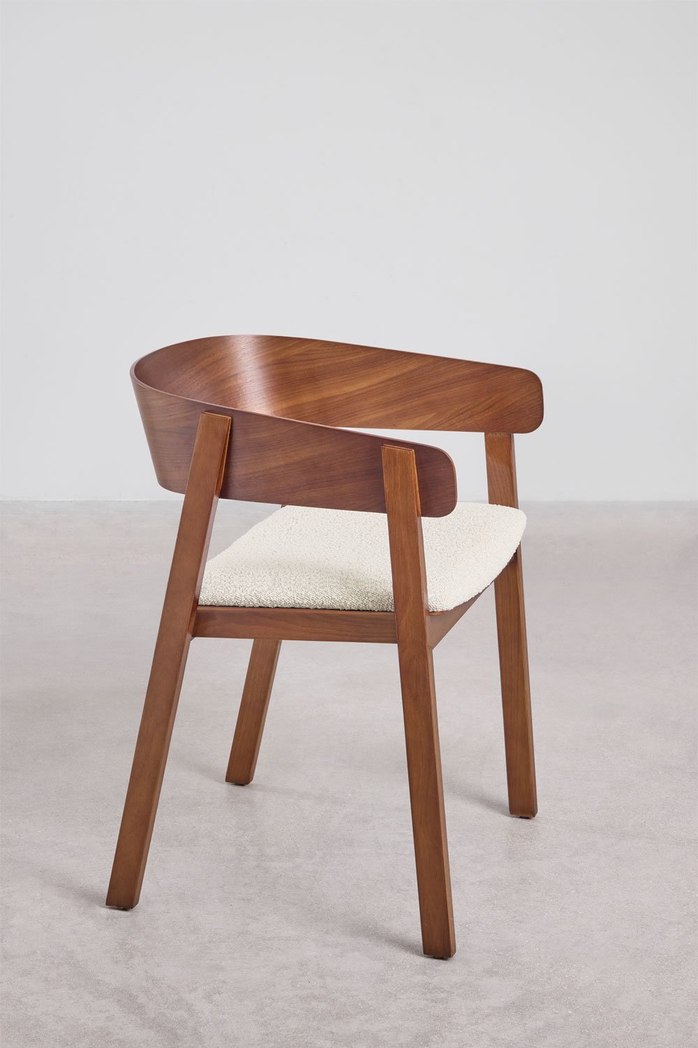 Pacote com 4 cadeiras de jantar de madeira Olsen, imagem de galeria 4