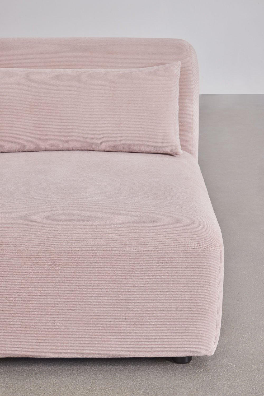 Sofá de canto modular de 3 peças com chaise-longue esquerda e pufe Fogler, imagem de galeria 9