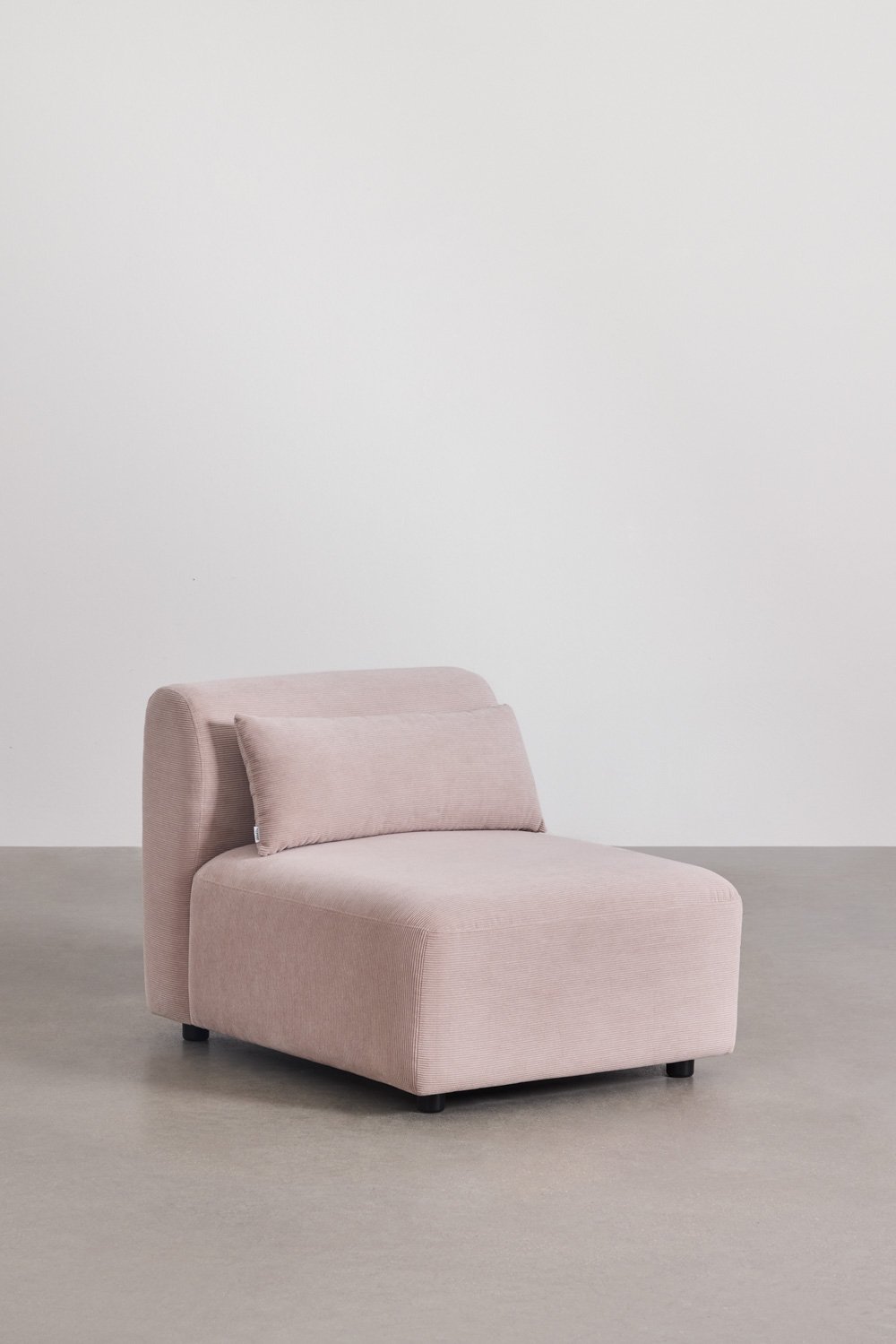Sofá modular de 3 peças com chaise longue esquerda e pufe Fogler, imagem de galeria 6