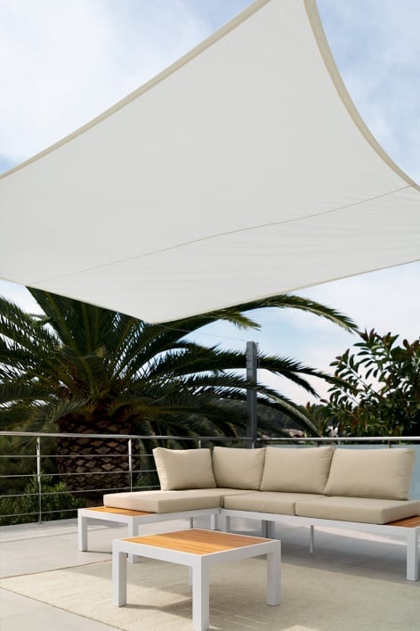 Toldo de vela retangular Tribor
