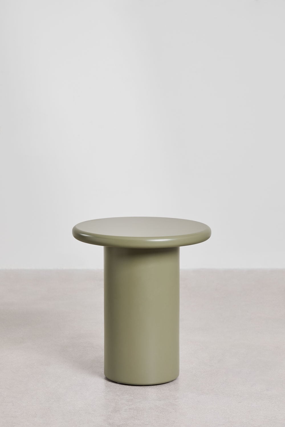 Mesa auxiliar redonda Ø45 cm em MDF Rodeo, imagem de galeria 3