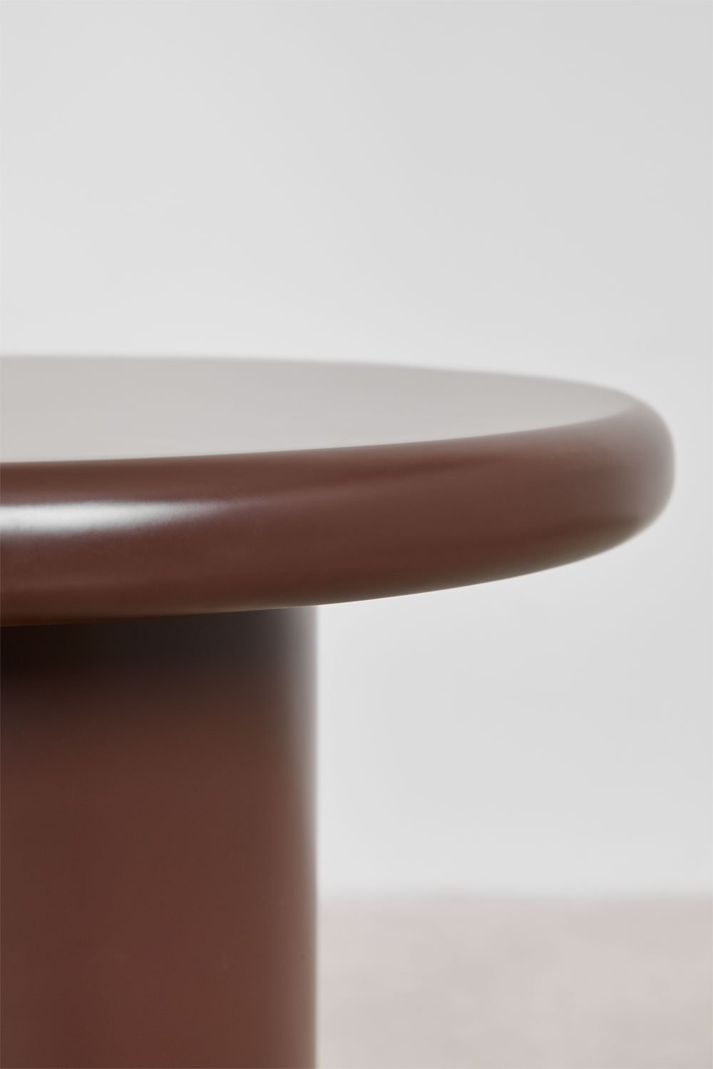 Mesa auxiliar redonda Ø45 cm em MDF Rodeo, imagem de galeria 5