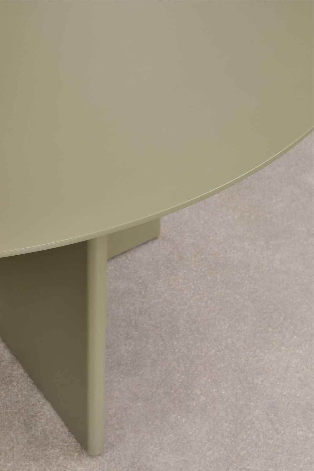 Mesa de jantar redonda em MDF (Ø120 cm) Saonara, imagem de galeria 4