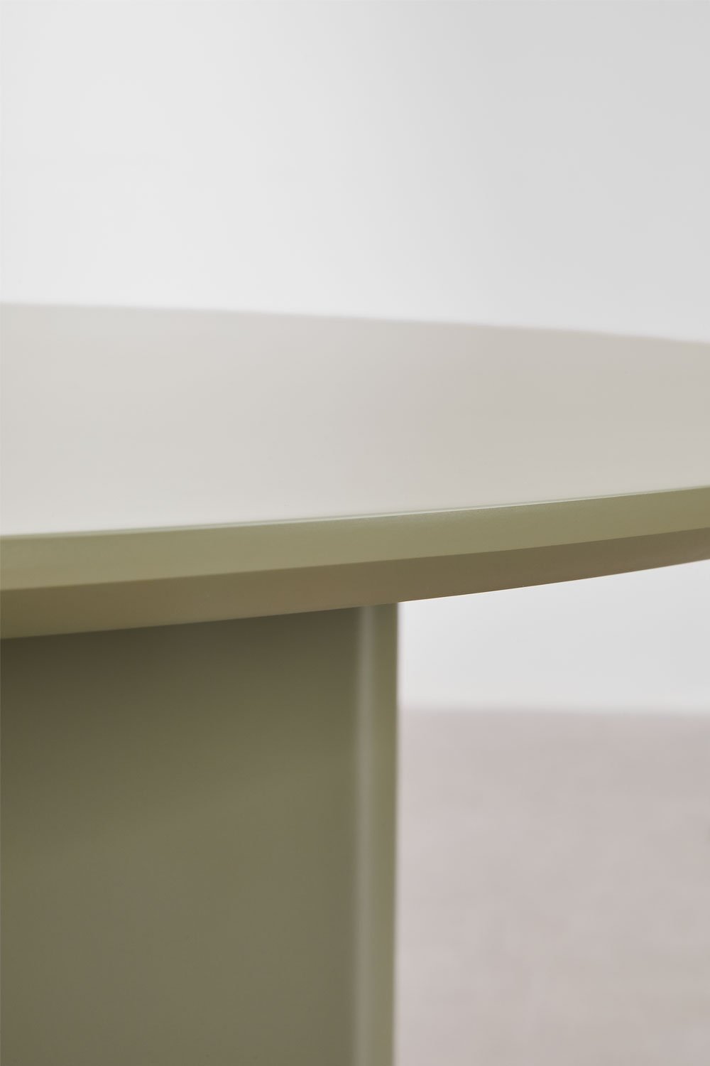 Mesa de jantar redonda em MDF (Ø120 cm) Saonara, imagem de galeria 5