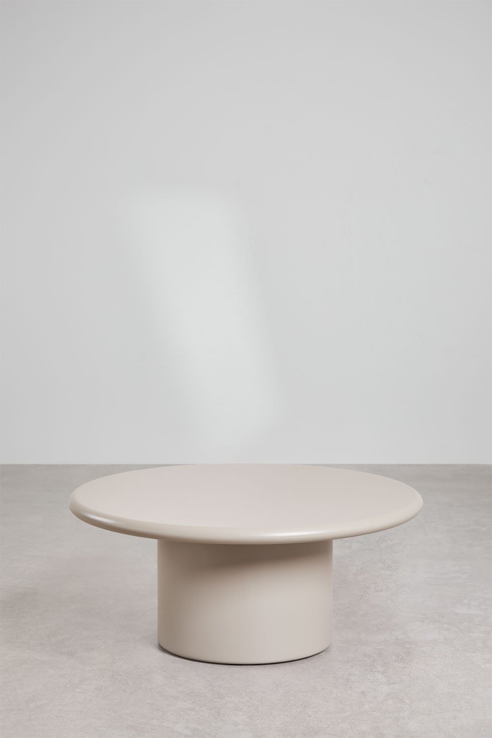 Mesa de centro redonda de MDF (Ø80 cm) Rodeo, imagem de galeria 3