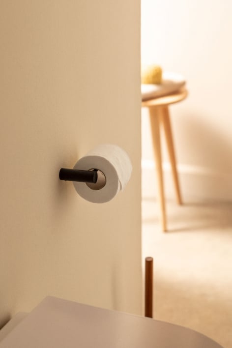 Porta-rolos para banheiro em aço inoxidável Devon