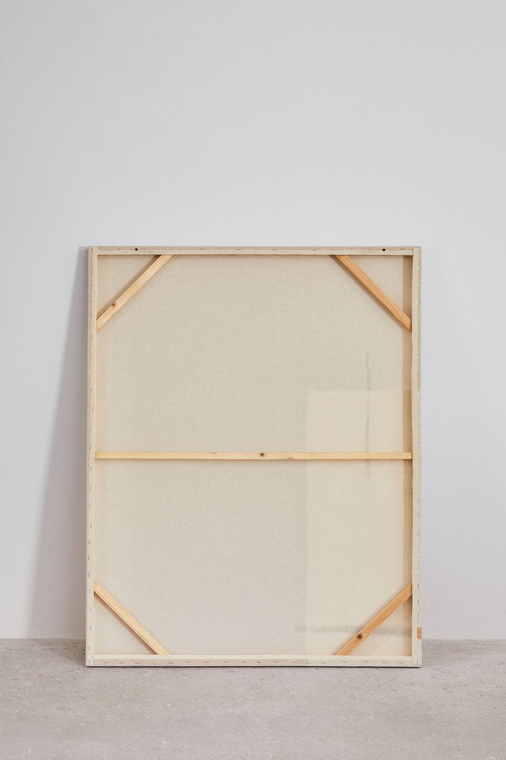 Pintura decorativa pintada à mão sobre linho com relevo em gesso (80x100 cm) Mivara, imagem de galeria 6