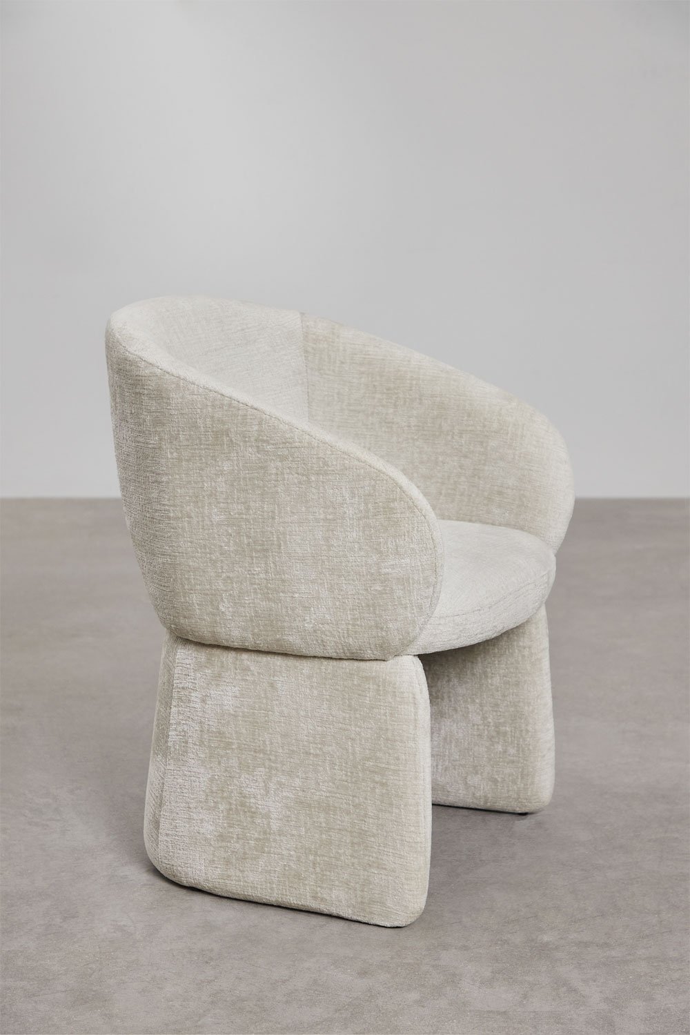 Pacote de 2 poltronas de chenille Vasilis, imagem de galeria 5