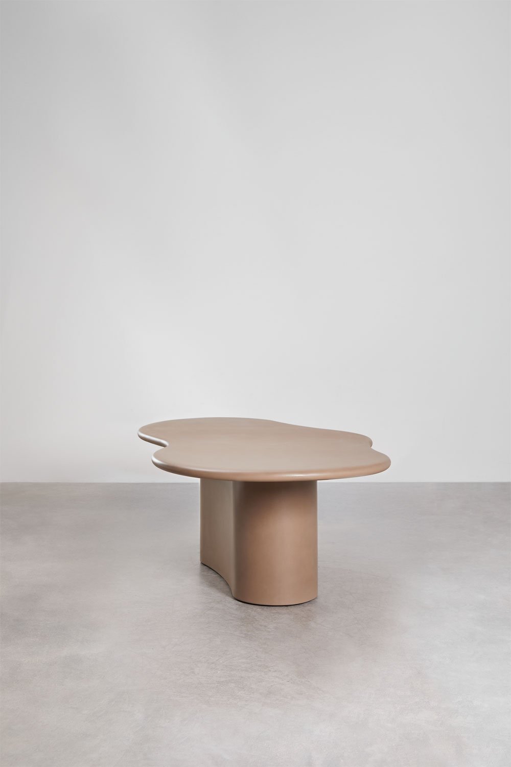 Mesa de jantar oval 230x130 cm em cimento Vaduz, imagem de galeria 3