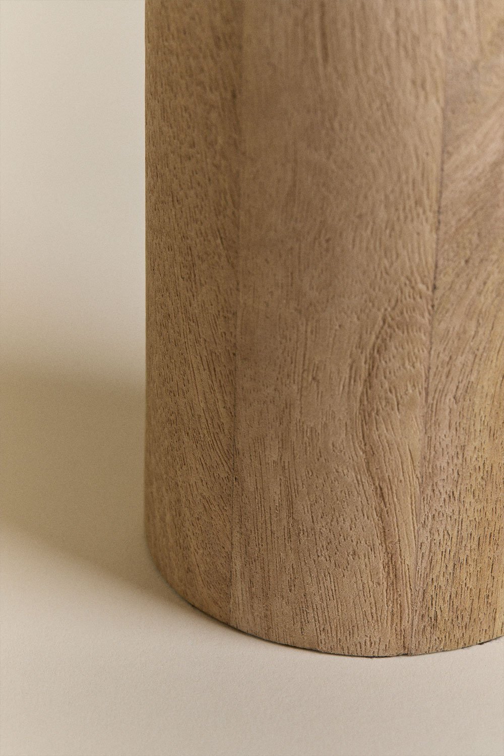 Base para candeeiro de mesa ↑30 cm em madeira de manga Carolina, imagem de galeria 3