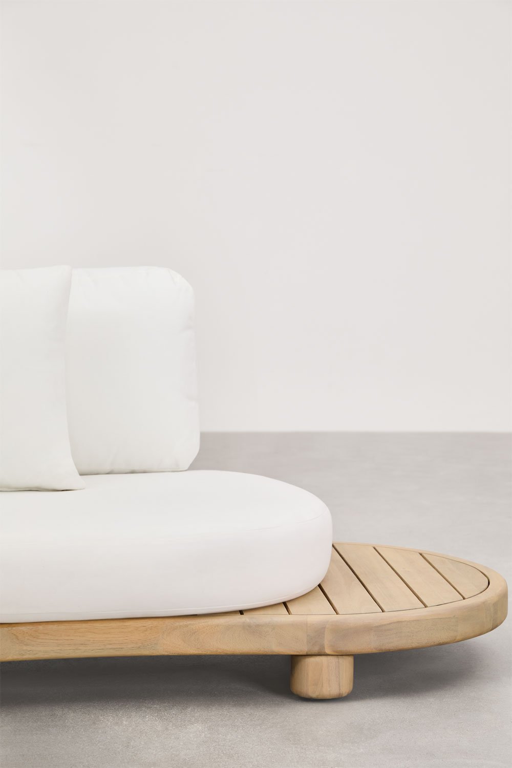 Conjunto de sala de estar em madeira de acácia Jerome, imagem de galeria 7