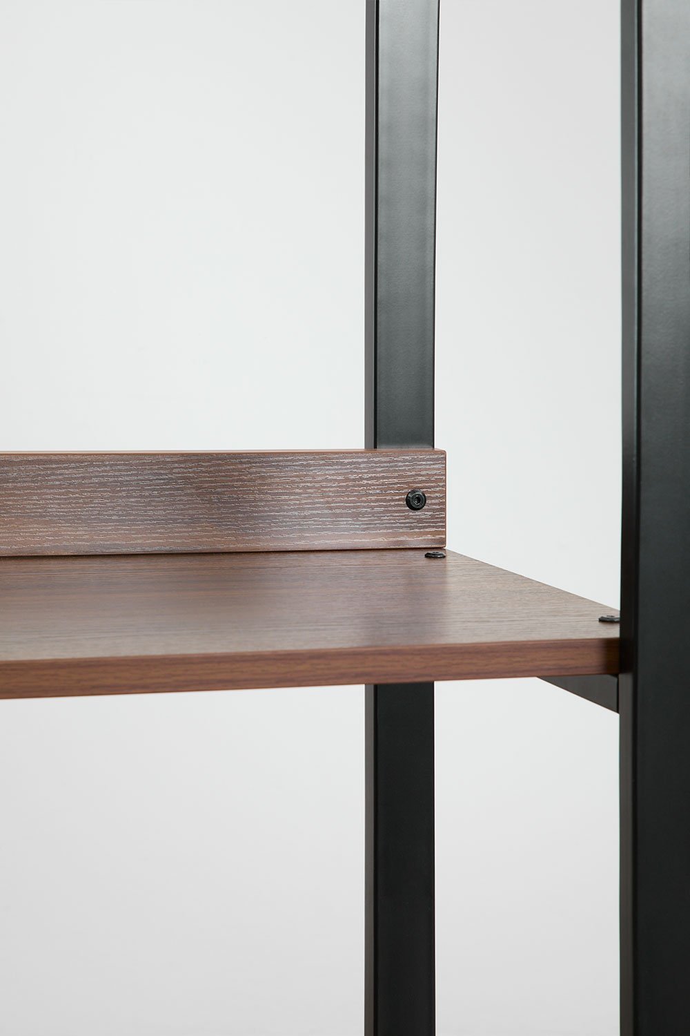 Armário modular aberto de 2 peças com cabideiro e prateleira em aço e MDF Ariaster, imagem de galeria 6