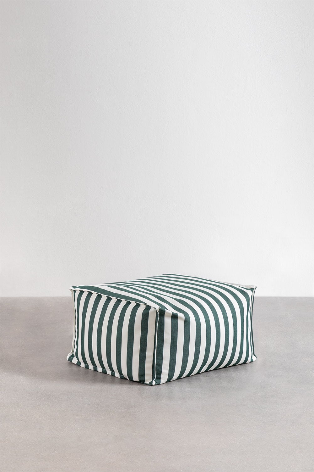 Puff retangular 75x65 cm em tecido Sandel, imagem de galeria 1