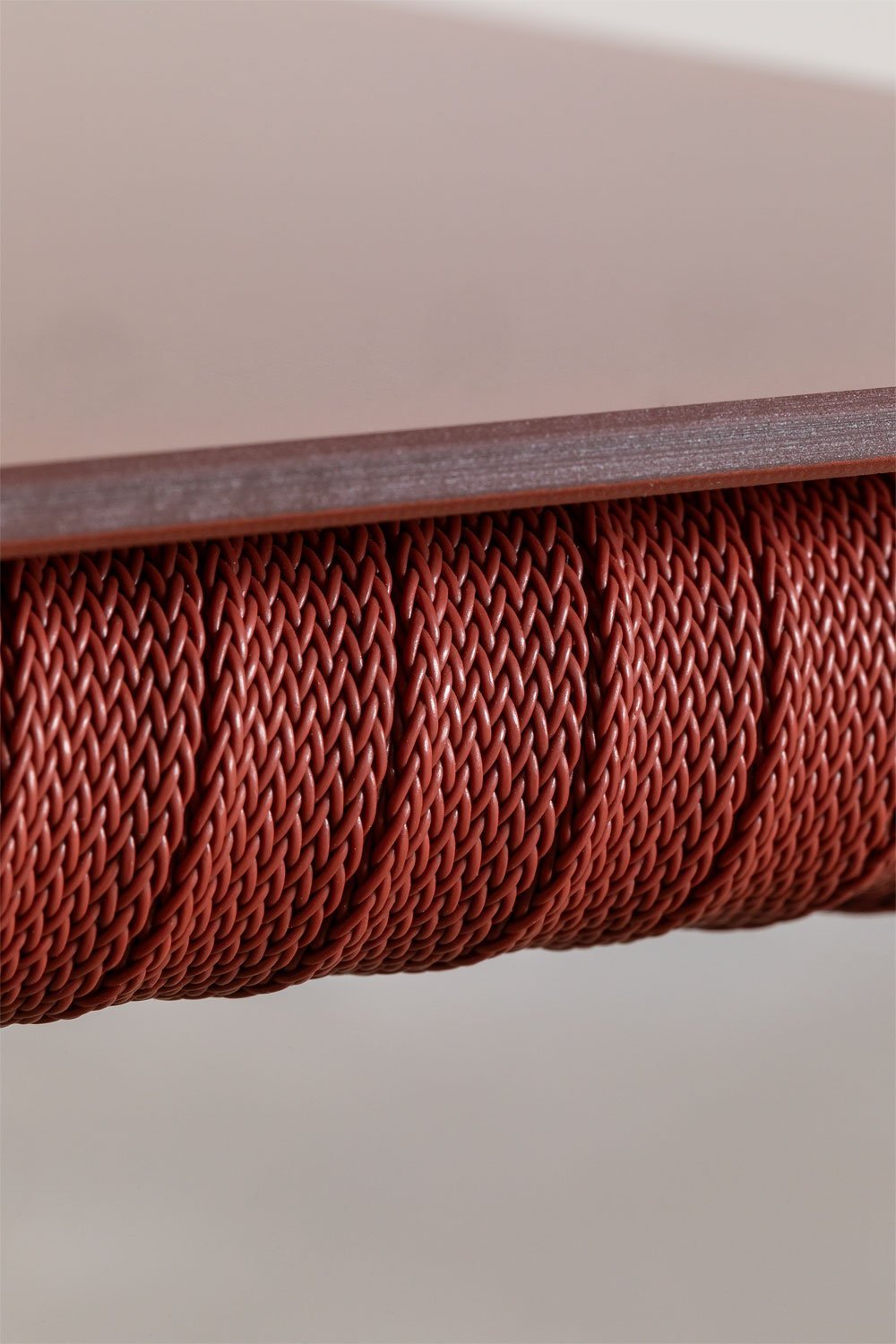 Mesa de jantar retangular 160x90 cm em vidro e alumínio Arhiza, imagem de galeria 4