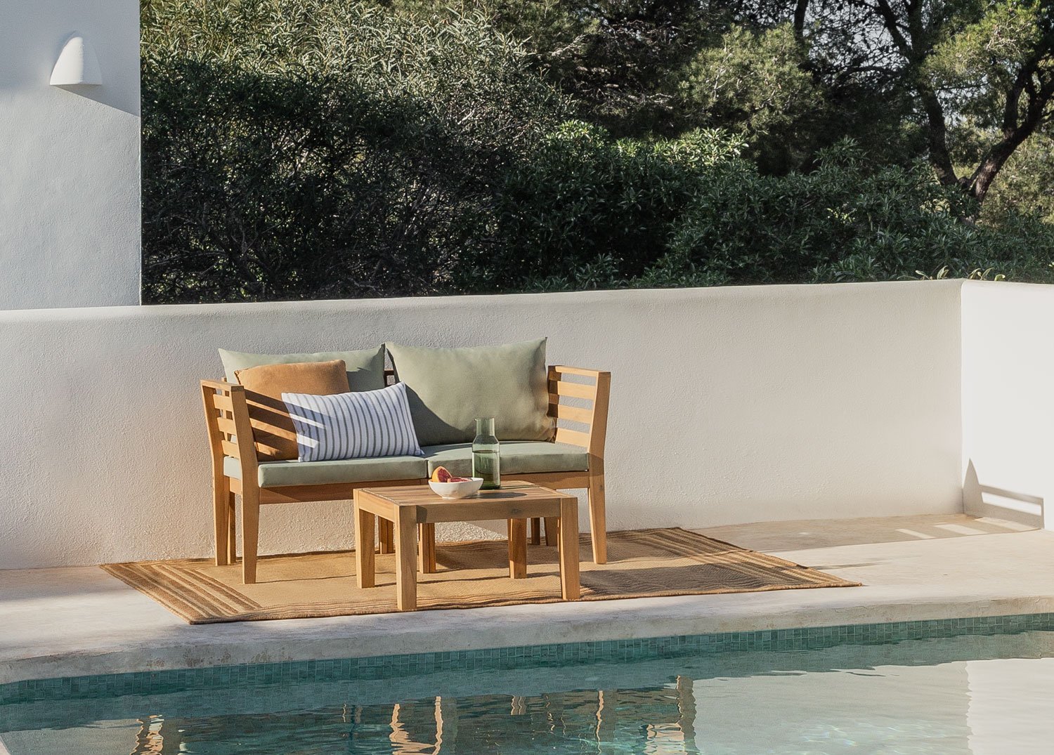 Conjunto de sofá modular de 2 peças Filips com braços e mesa de centro                    , imagem de galeria 1
