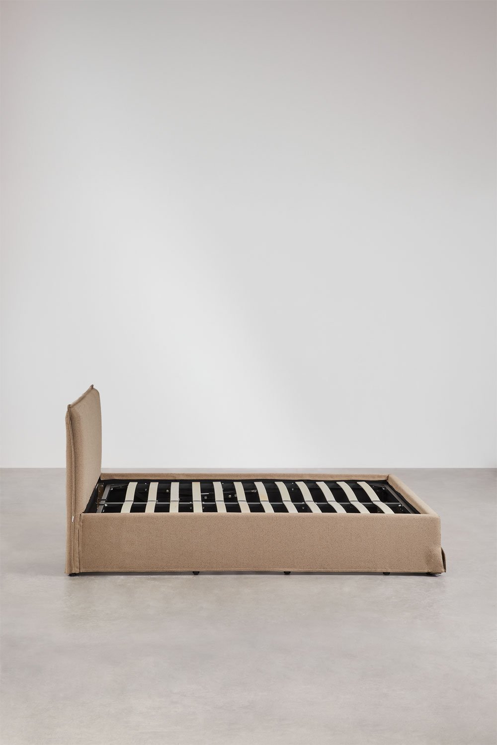 Cama com estrado elevatório estofada Lorea, imagem de galeria 5