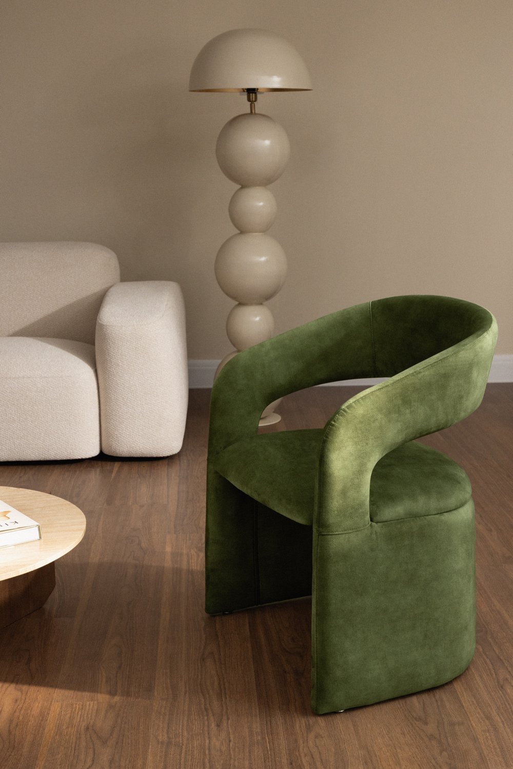 Pack de 2 poltronas estofadas Jules, imagem de galeria 1