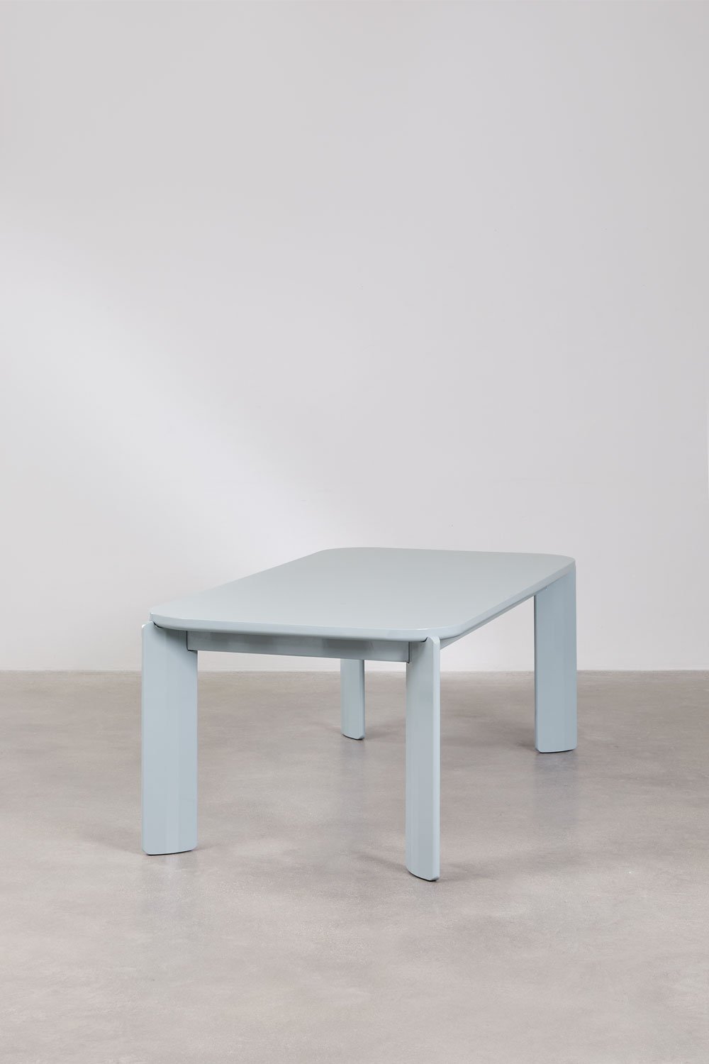 Mesa de jantar retangular 200x100 cm em MDF Genebra, imagem de galeria 5