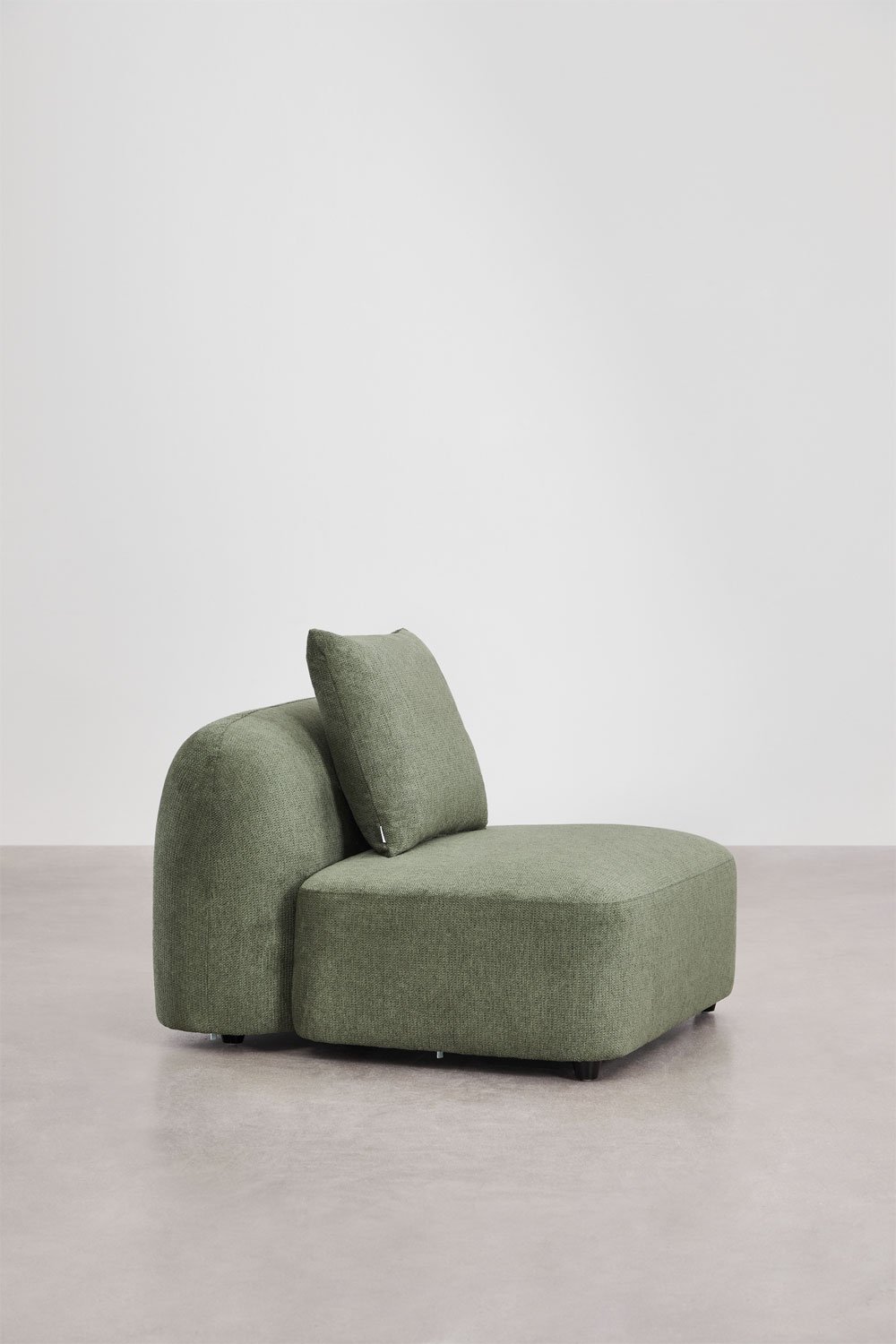 Módulo central para sofá modular em Coco chenille, imagem de galeria 4