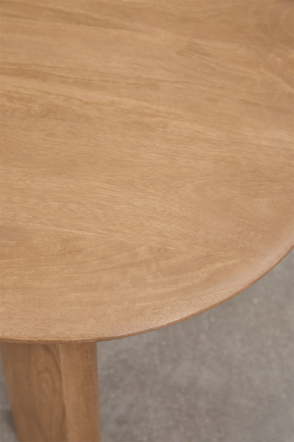 Conjunto de mesa oval 240x100 em madeira de mangueira Miller e 10 cadeiras de jantar estofadas Brusel, imagem de galeria 3