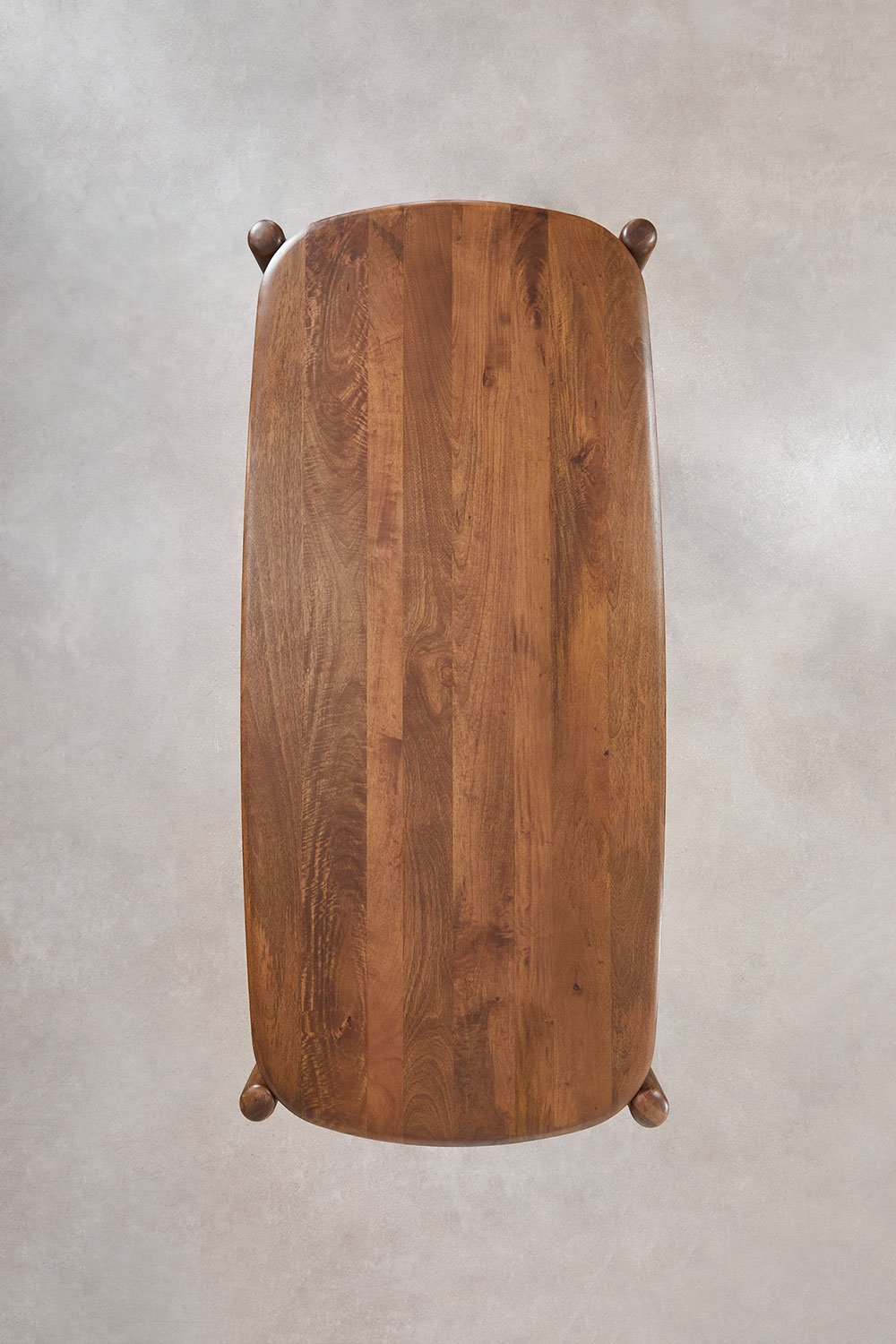 Mesa de jantar retangular 200x90 cm em madeira de manga Gina, imagem de galeria 8