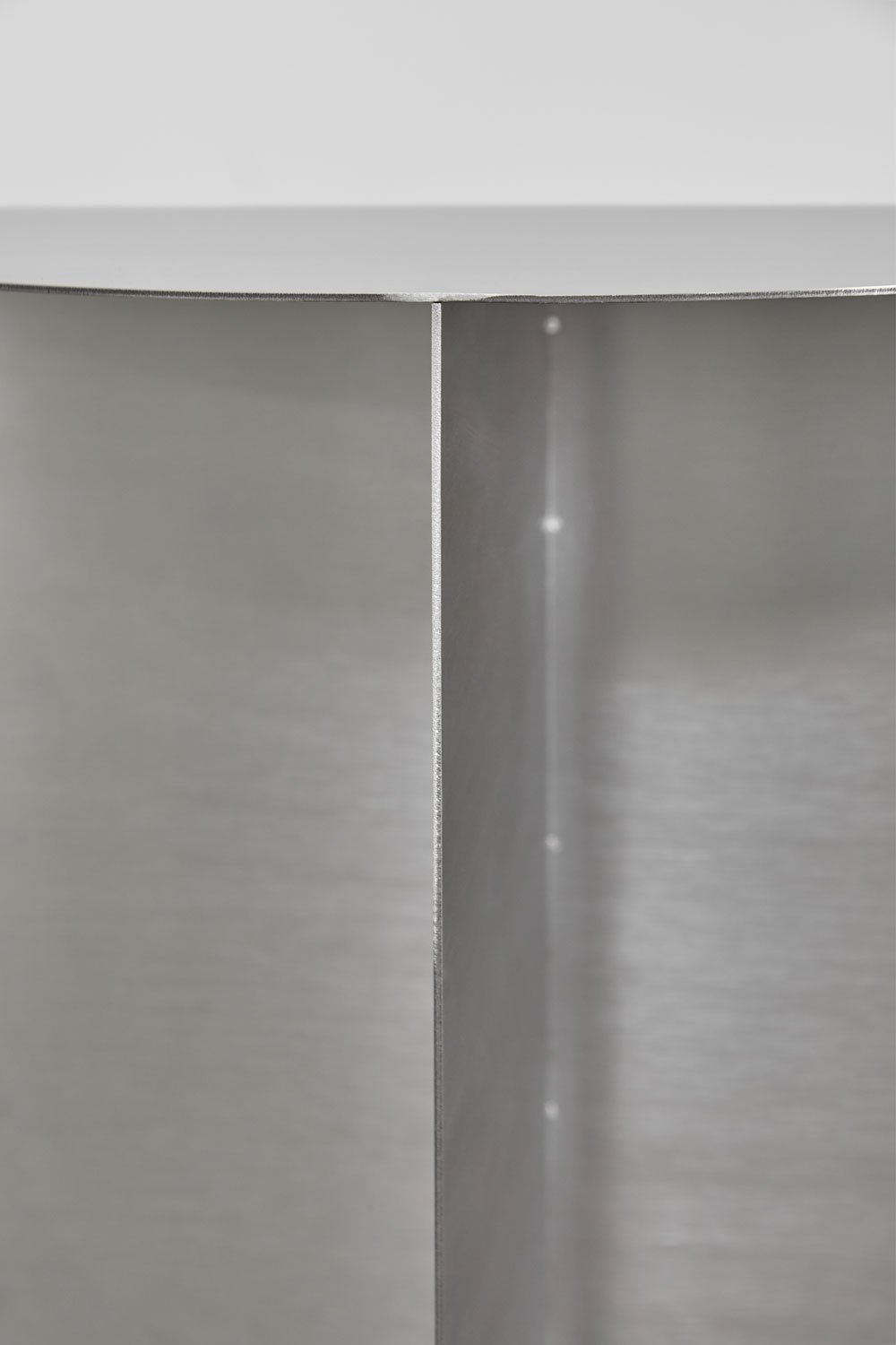 Mesa de apoio 40x20 cm em aço inoxidável Nadina, imagem de galeria 6