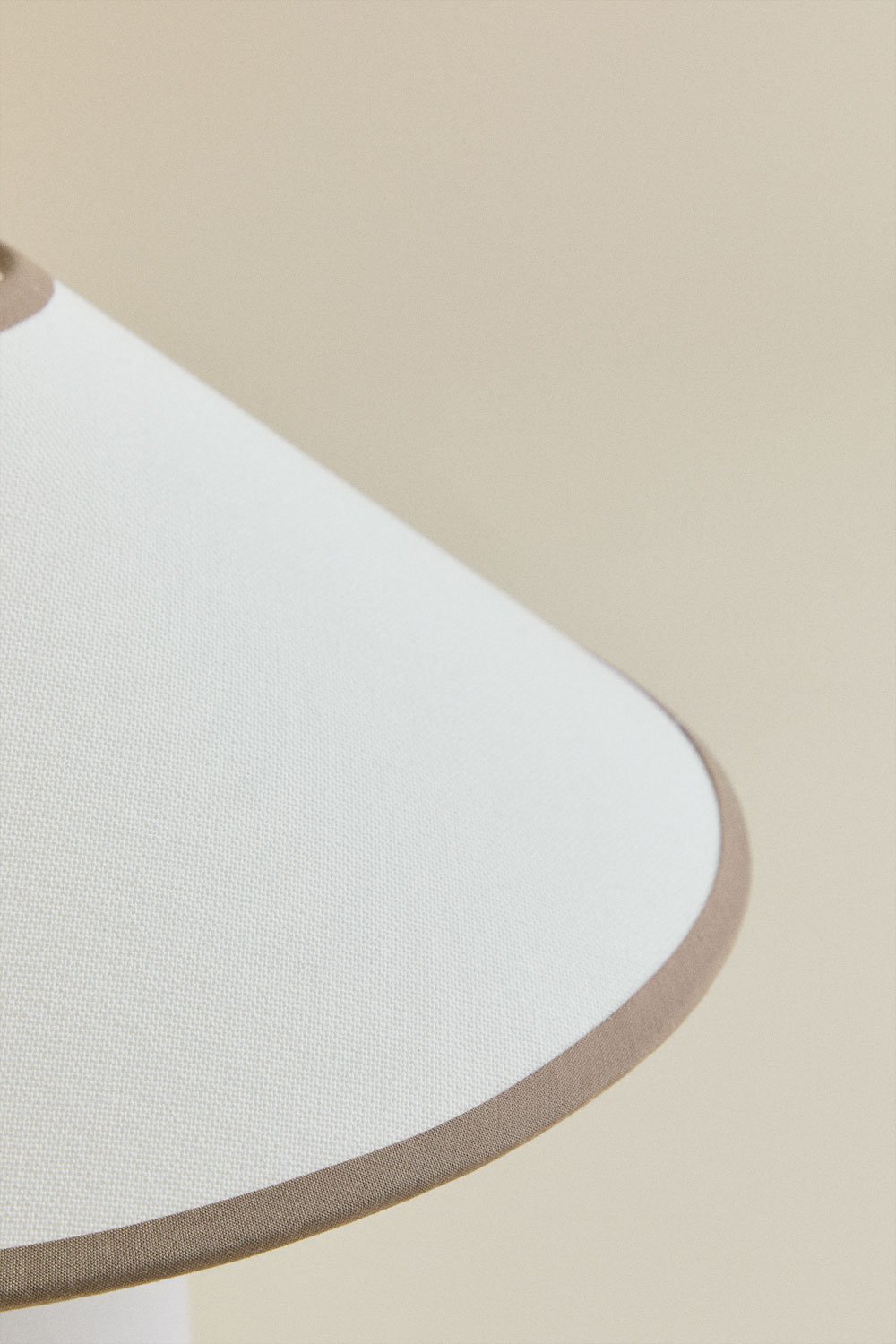 Candeeiro de mesa em linho Liduina ↑35 cm, imagem de galeria 4