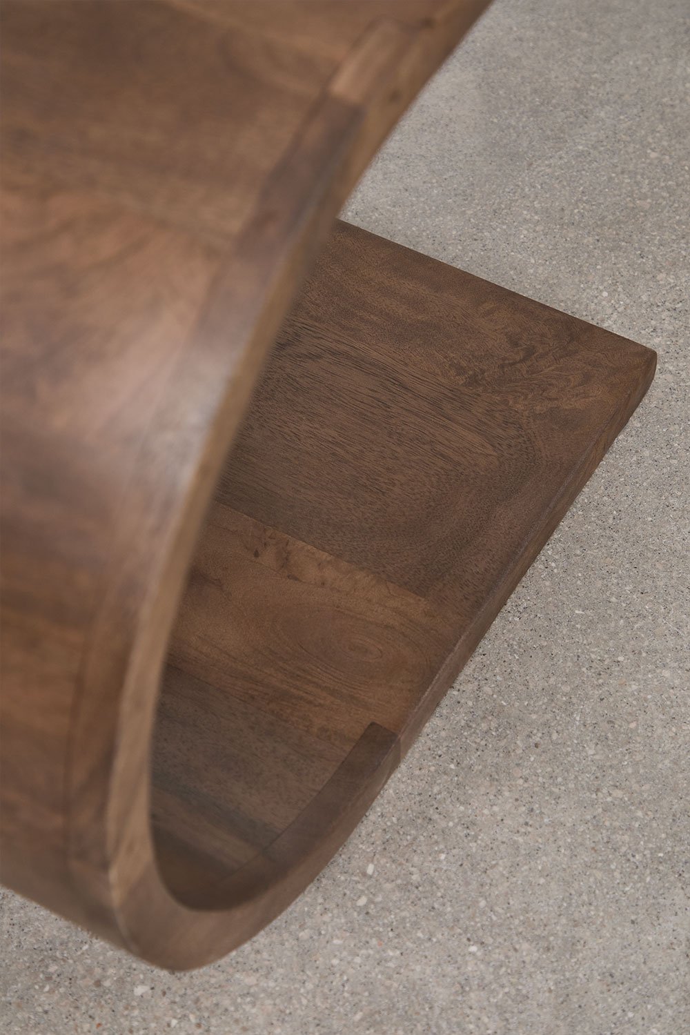 Mesa auxiliar 45x30 cm en madera Rigi, imagem de galeria 7