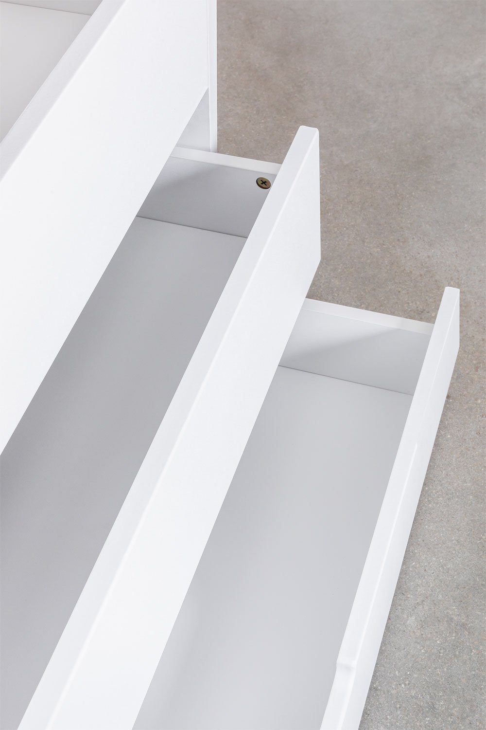 Cama para colchão 90x190 cm com 3 gavetas em MDF Janete, imagem de galeria 5