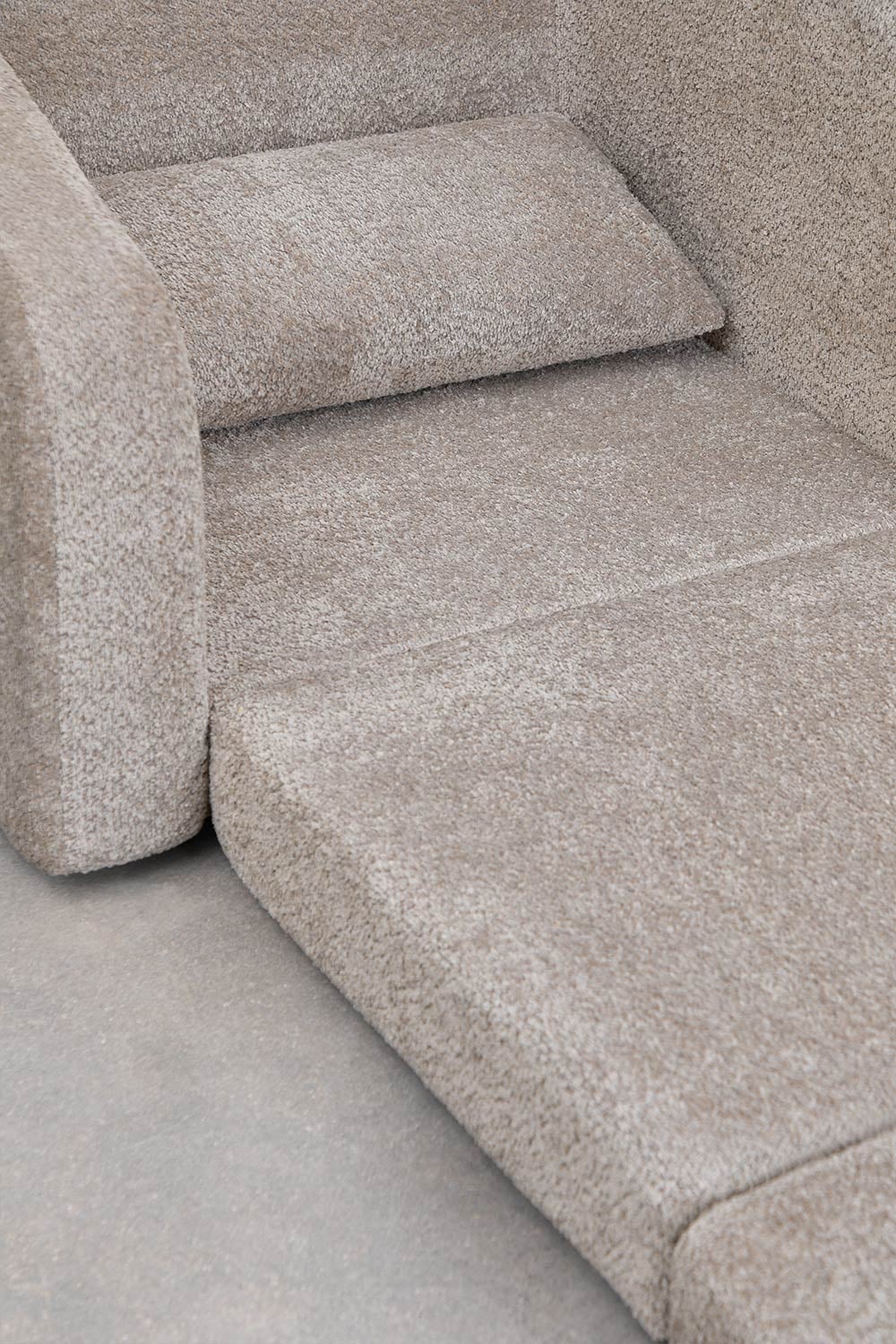 Poltrona-cama em tecido bouclé Dalila, imagem de galeria 10