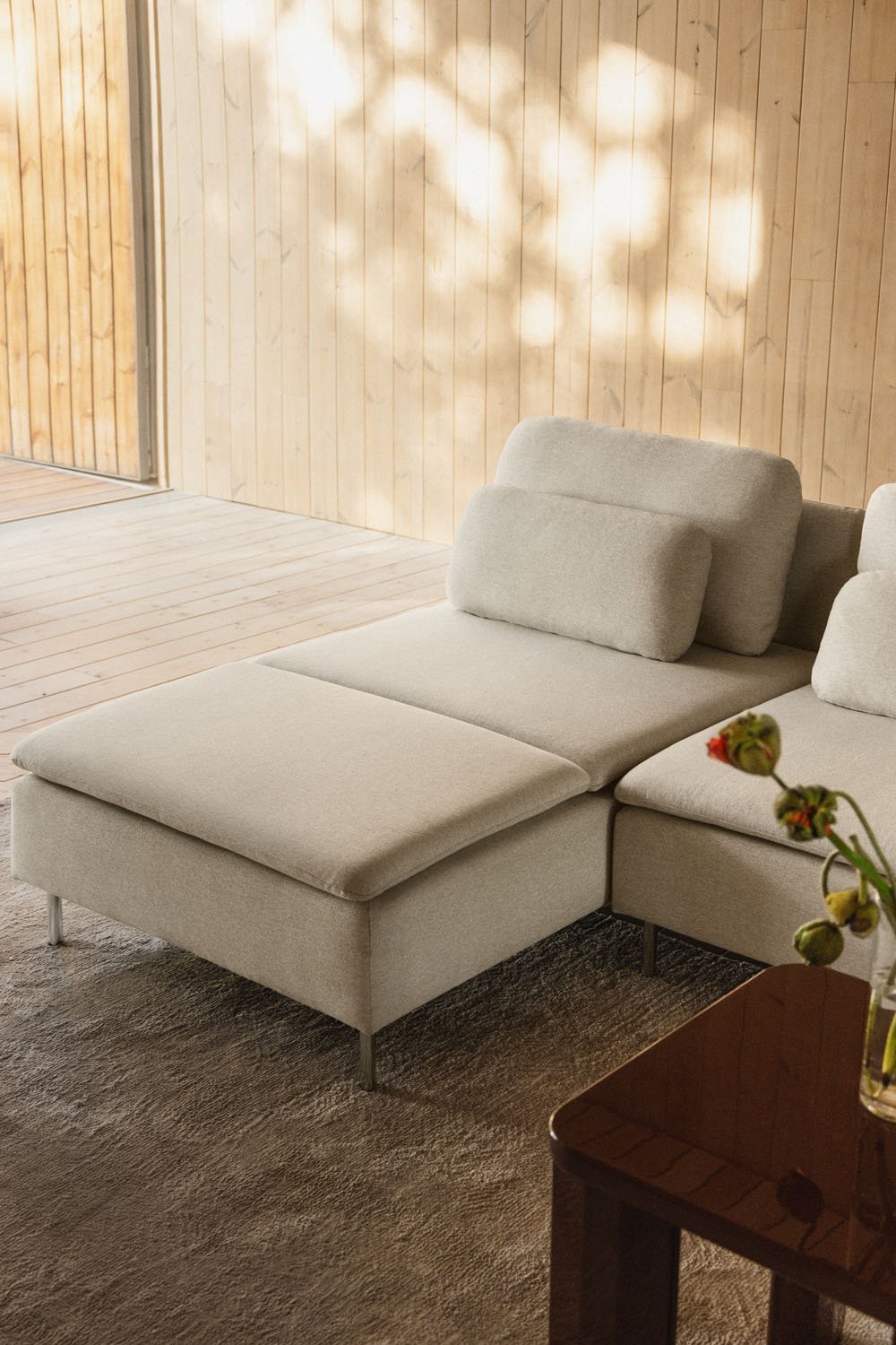 Módulo chaise longue para sofá modular Oriol, imagem de galeria 1