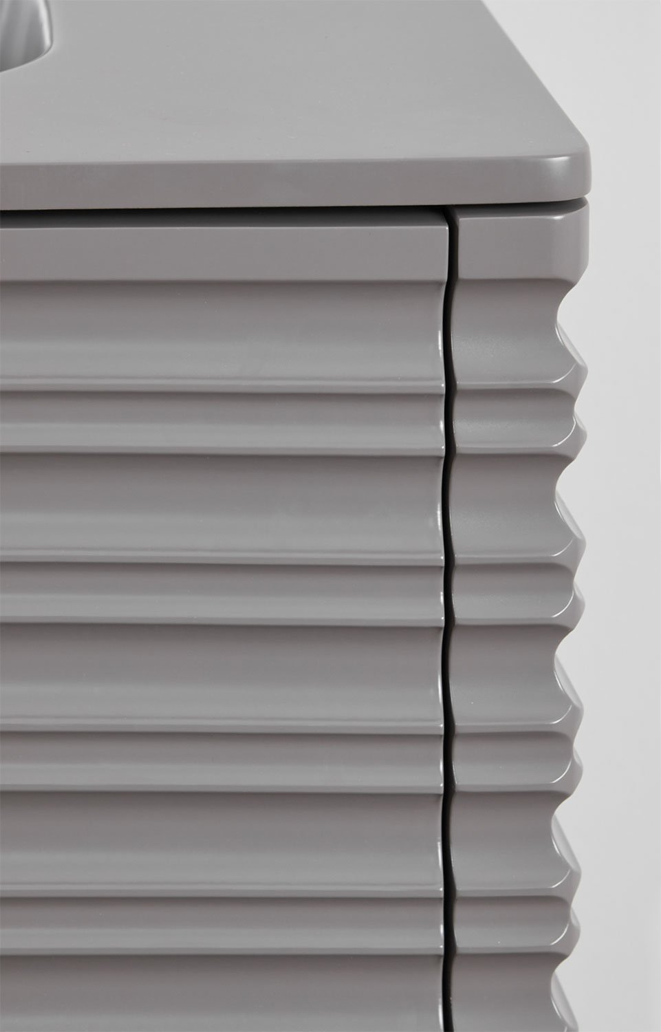 Conjunto de móveis de banheiro em madeira Noura com pias integradas, imagem de galeria 7