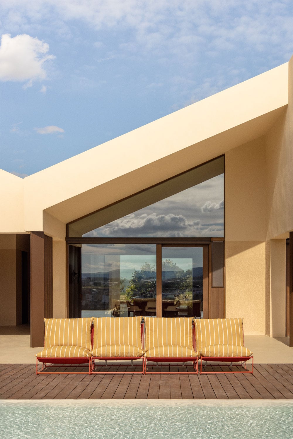 Sofá modular de jardim de 4 peças Amaro, imagem de galeria 1