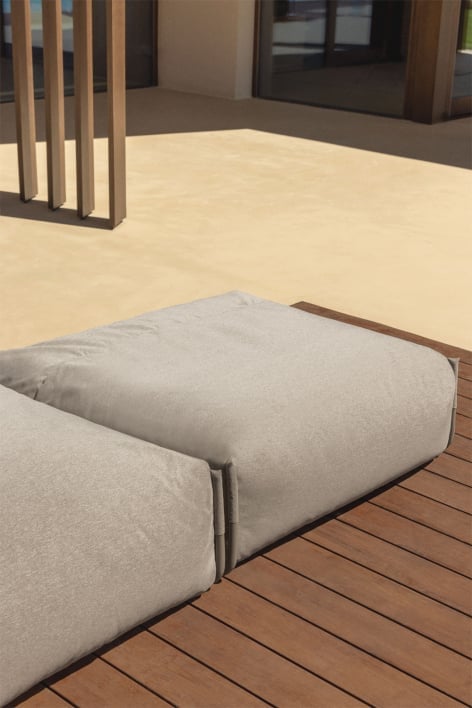 Sofá-pufe modular de jardim Porto