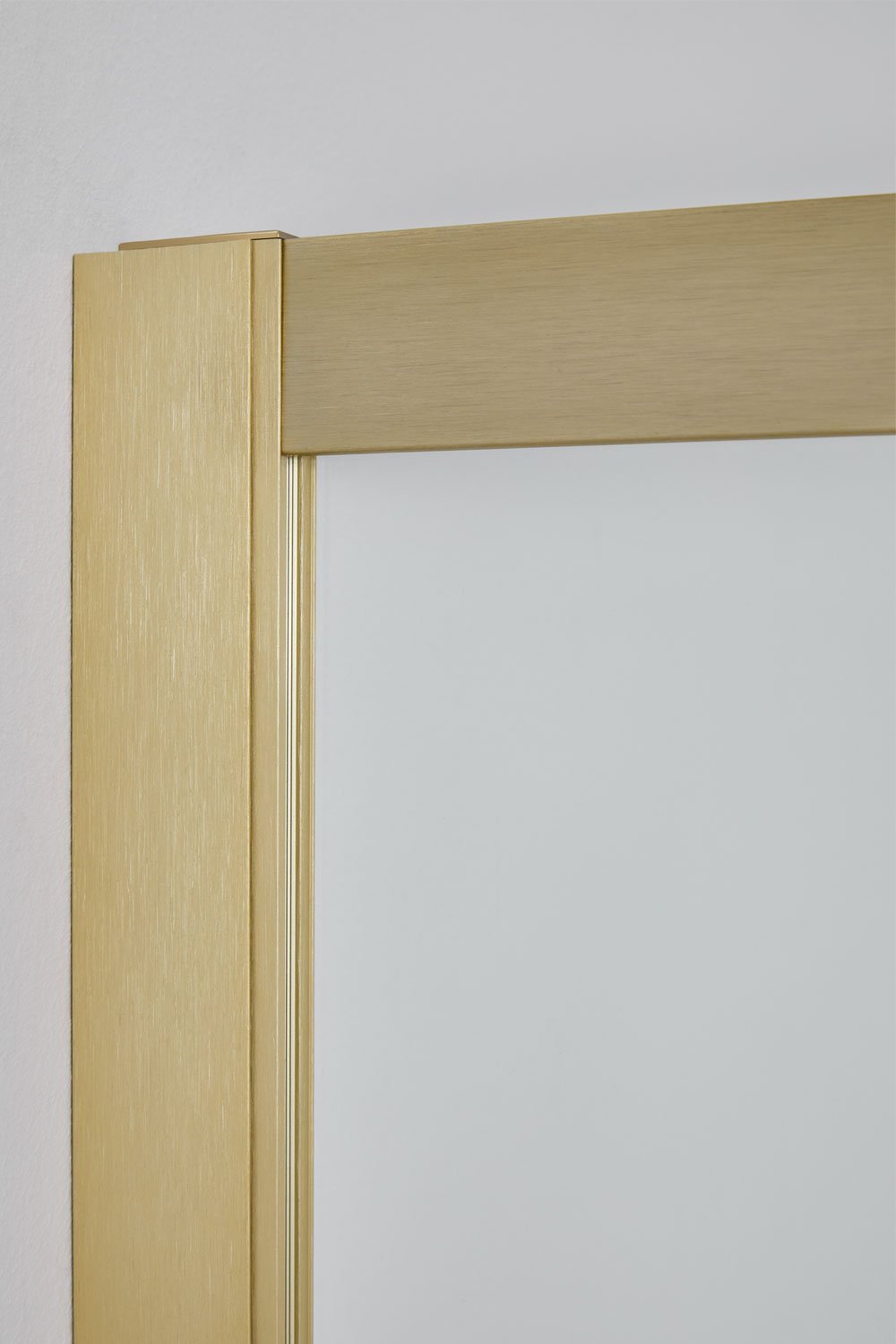 Divisória de chuveiro com acesso frontal e porta de correr, vidro temperado de 6 mm e alumínio Dover, imagem de galeria 2