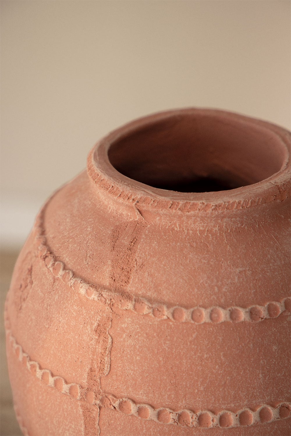 Vaso decorativo em terracota Agnon, imagem de galeria 6