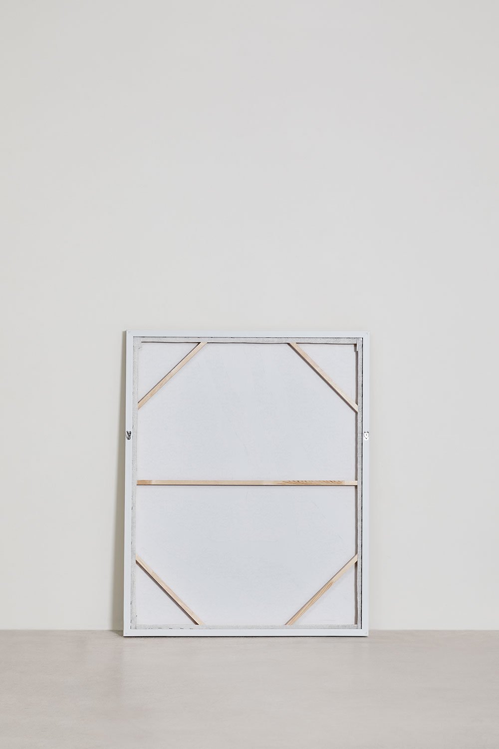 Quadro decorativo 80x100 cm com textura têxtil Gavina, imagem de galeria 6