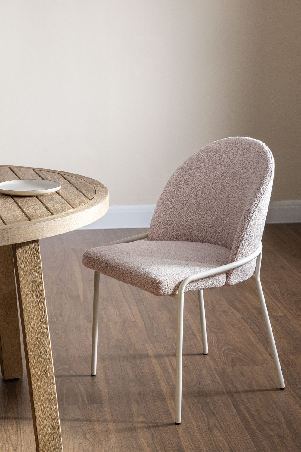 Pacote de 2 cadeiras de jantar estofadas Grolet, imagem de galeria 1