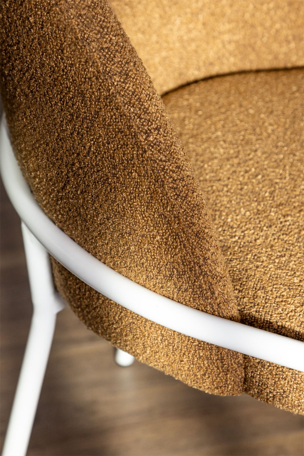 Pacote de 2 cadeiras de jantar estofadas Grolet, imagem de galeria 2