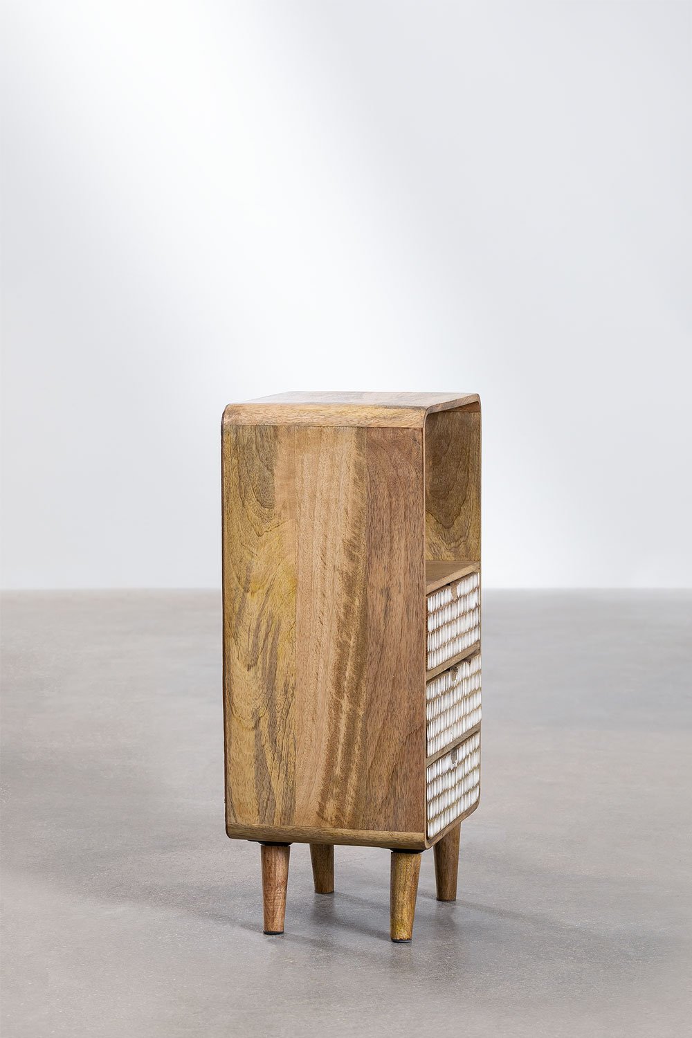 Mesa de cabeceira em madeira de manga Yulara, imagem de galeria 4