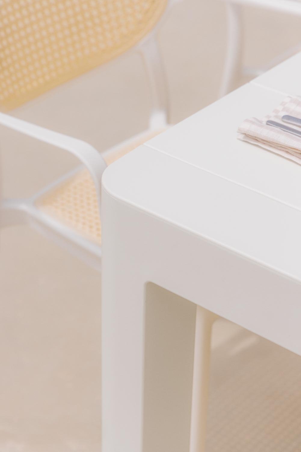 Mesa retangular de jardim Arnadine, imagem de galeria 2